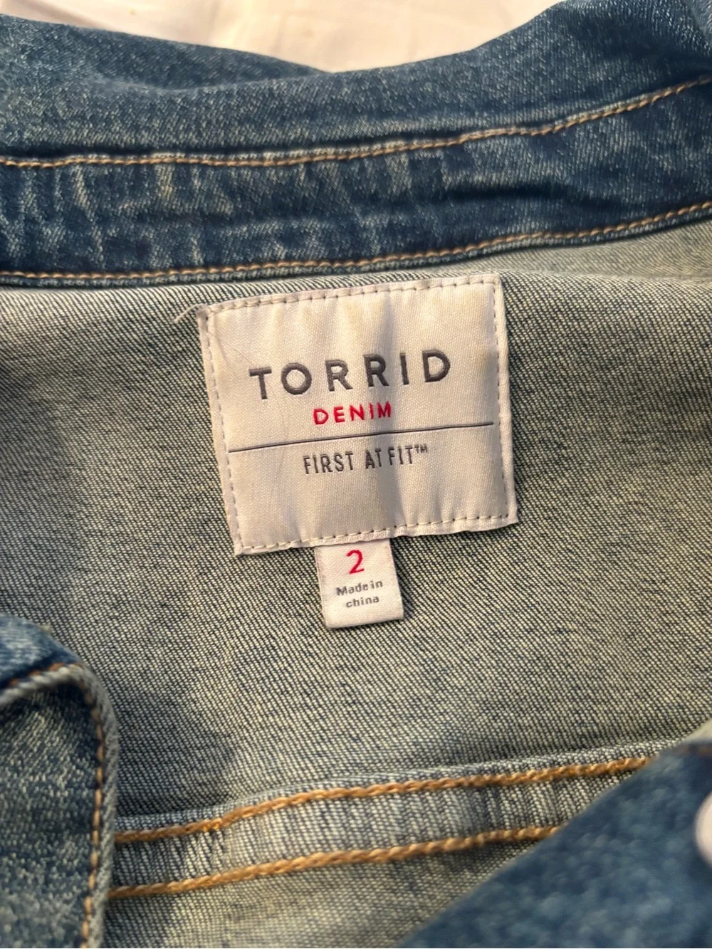 Torrid Denim Jacket - Picture 3 of 6